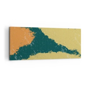 Obraz na plátne - Abstrakcia – spomalený pohyb - 100x40 cm