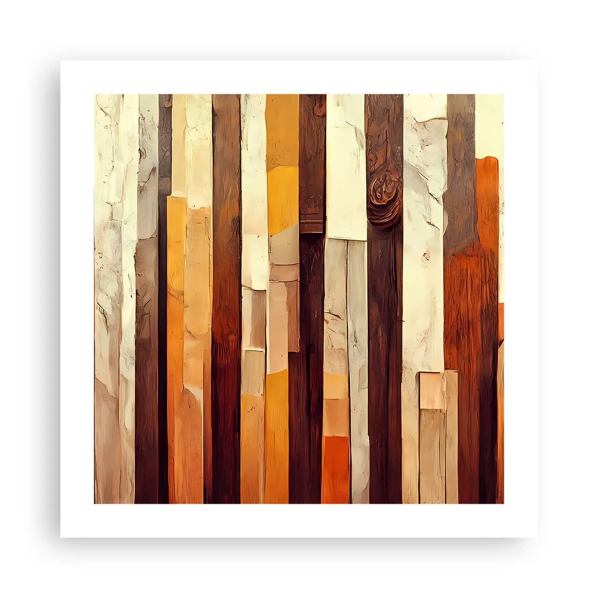 Plagát - Hymna lesných stromov - 50x50 cm
