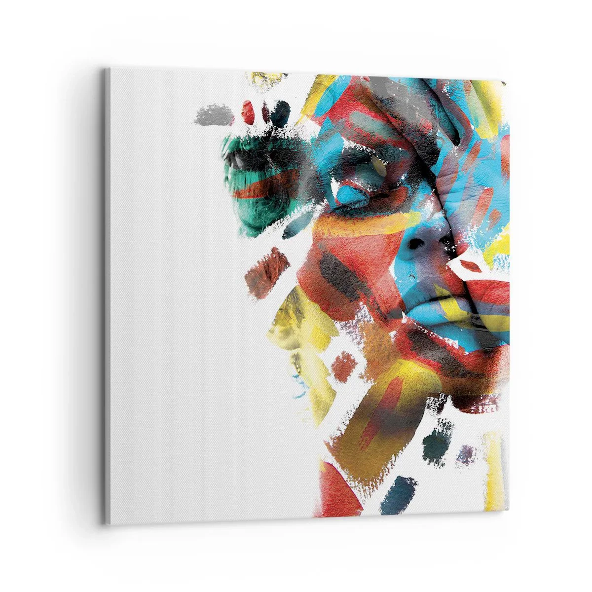 Obraz na plátne - Pestrá osobnosť - 60x60 cm