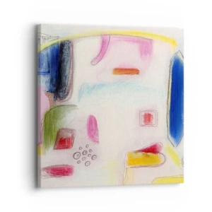 Obraz na plátne - Viac konvexné ako konkávne alebo ploché - 30x30 cm