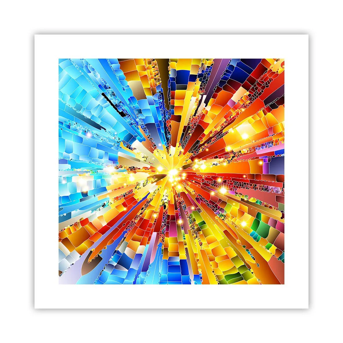 Plagát - In medias res - 40x40 cm