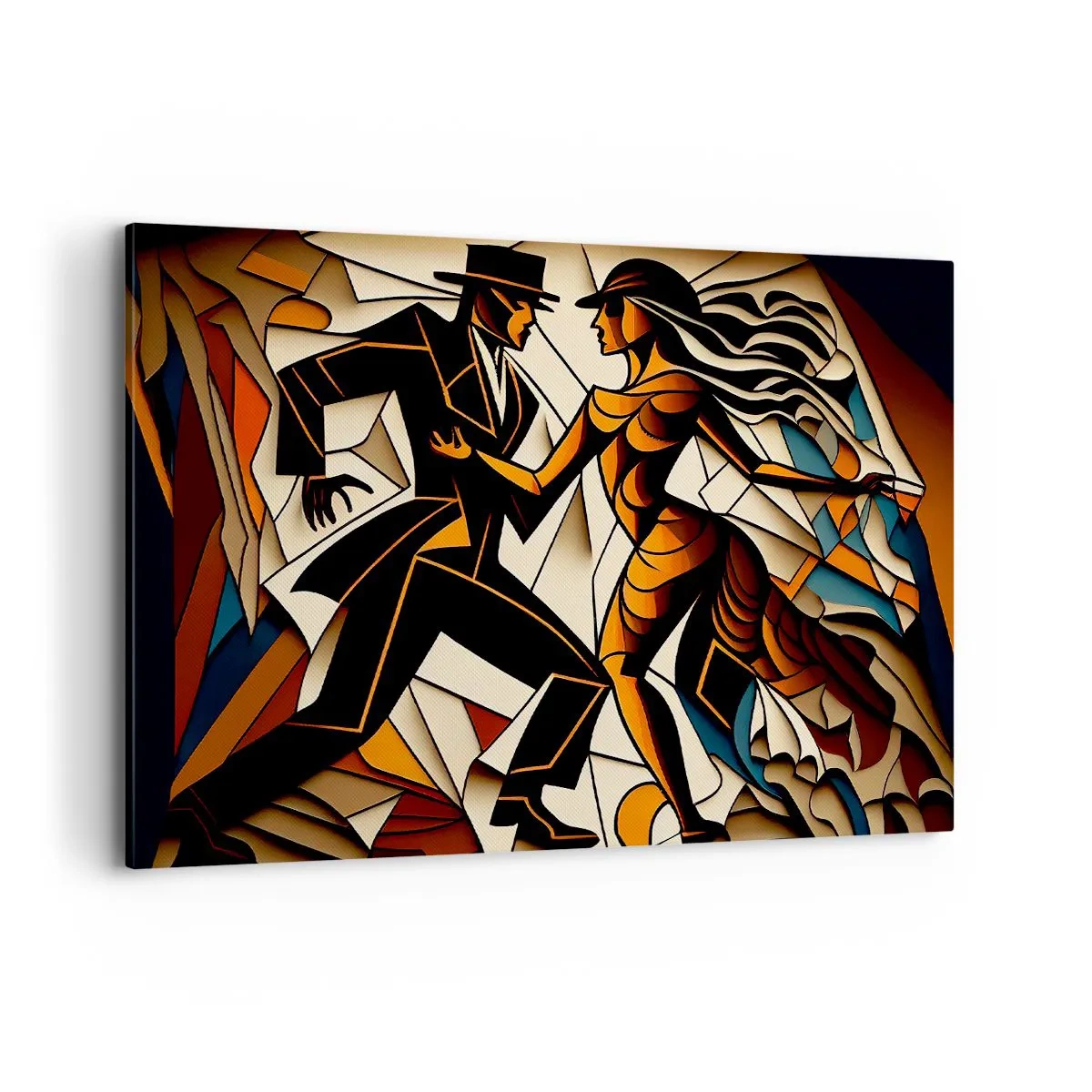 Obraz na plátne - Tanec vrelosti a vášne - 100x70 cm