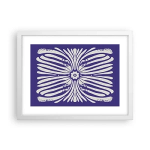 Plagát v bielom ráme - Etnické inšpirácie - 40x30 cm