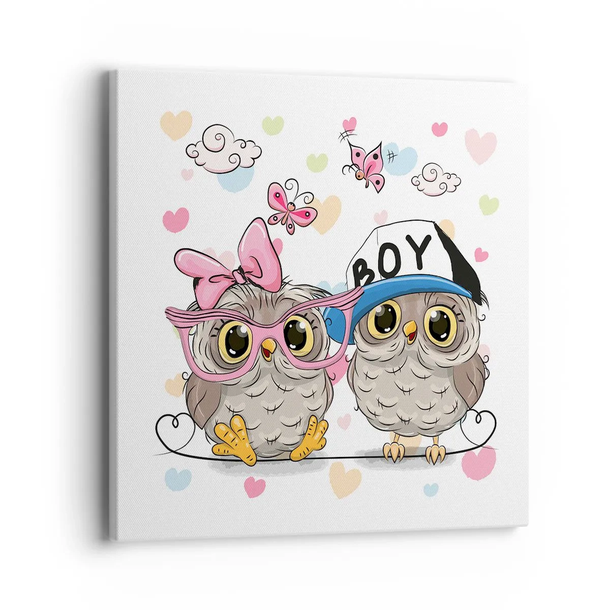 Obraz na plátne - Milujme sa! - 40x40 cm