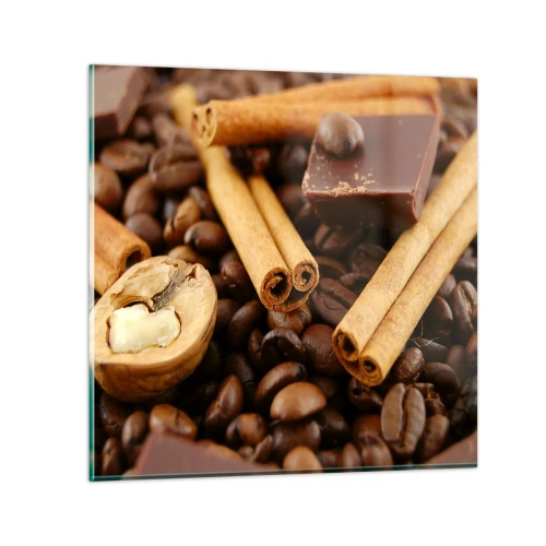 Obraz na skle - Koncert vôní - 40x40 cm