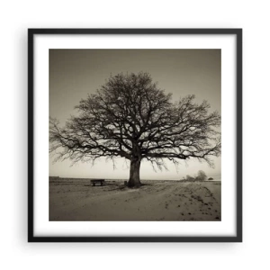 Plagát v čiernom ráme - Odtiaľ až do večnosti - 50x50 cm