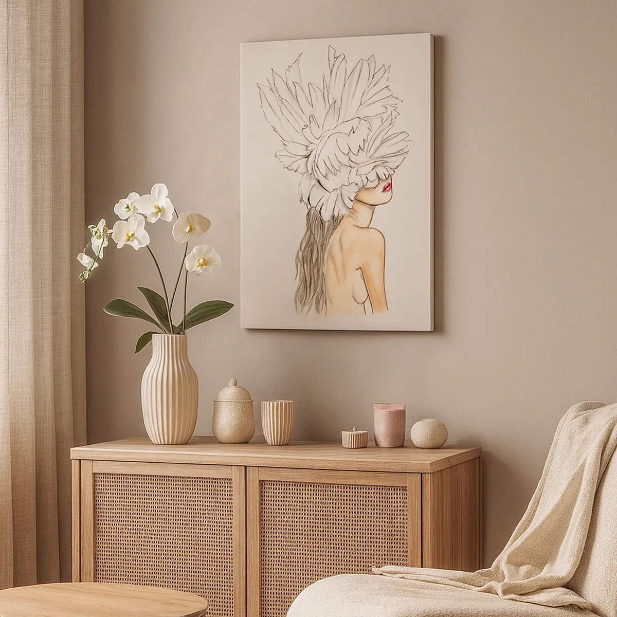 Obraz na plátne - Vrchol krásy - 50x70 cm