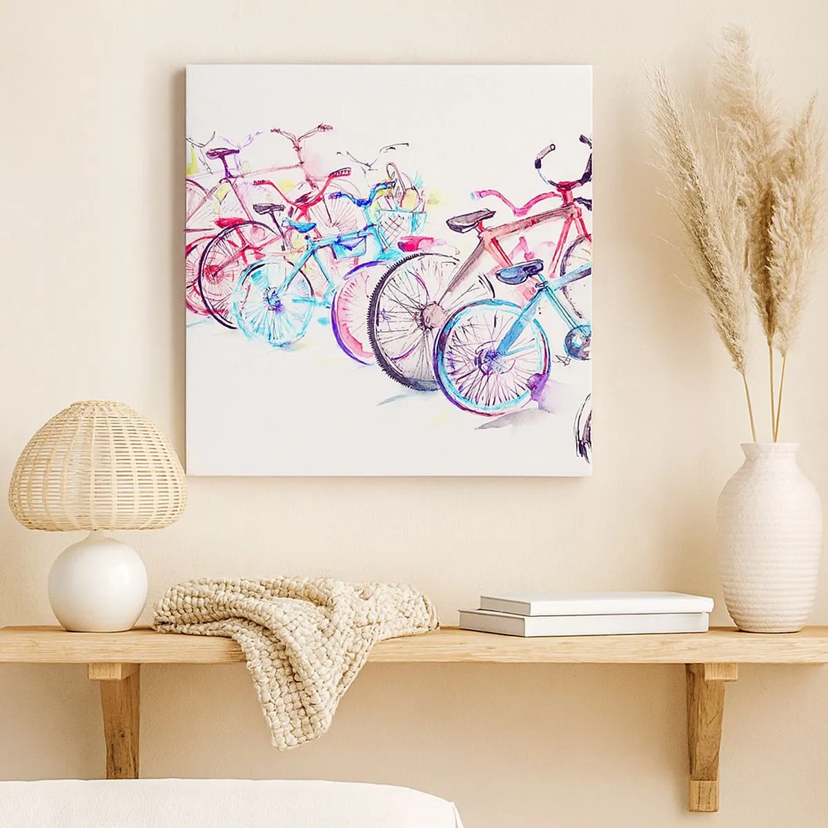 Obraz na plátne - Zjazd Antimoto klubu - 30x30 cm