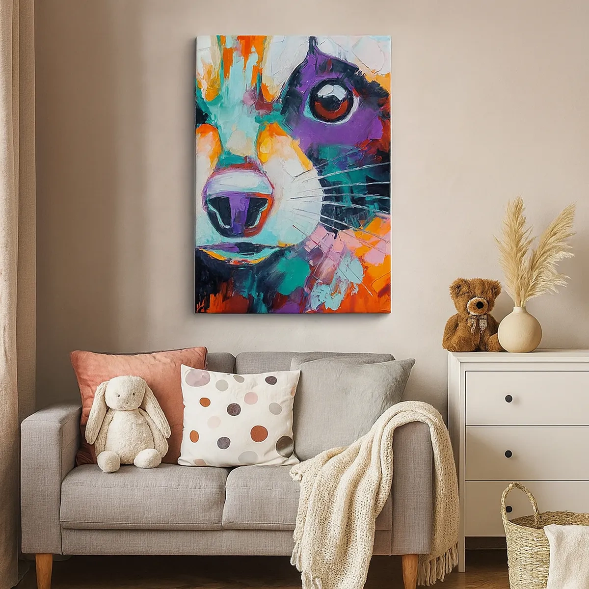 Obraz na plátne - Iba dobré emócie - 50x70 cm