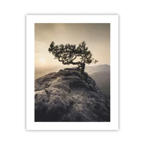 Plagát - Život vždy víťazí - 40x50 cm