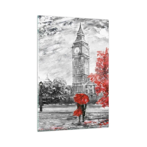 Obraz na skle - Vzrušujúci deň - 80x120 cm