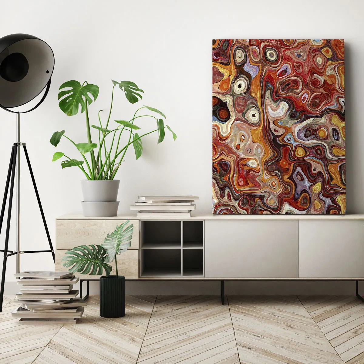 Obraz na plátne - Keby sa orechy rozpúšťali v mede - 50x70 cm