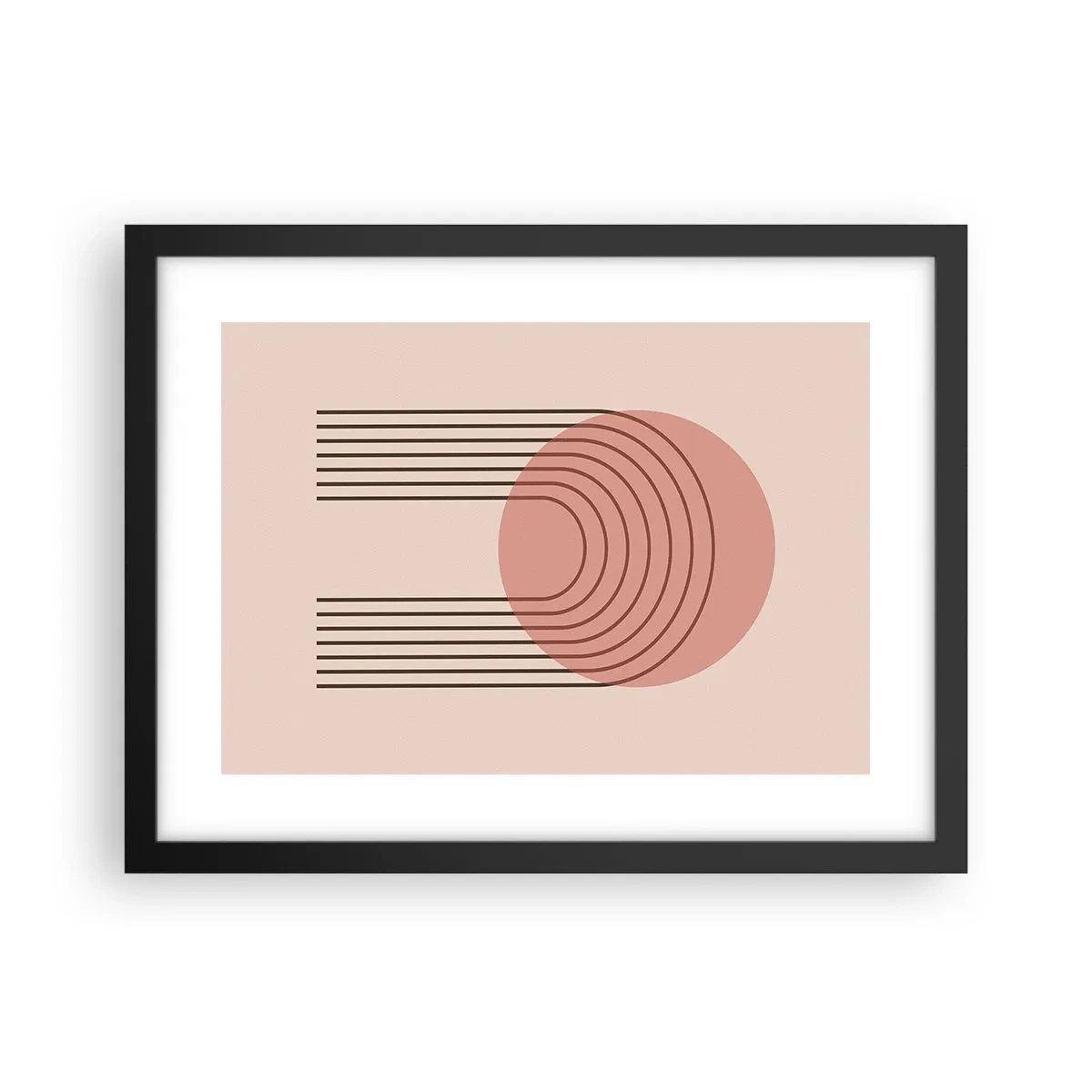 Plagát v čiernom ráme - Neodolateľná príťažlivosť - 40x30 cm