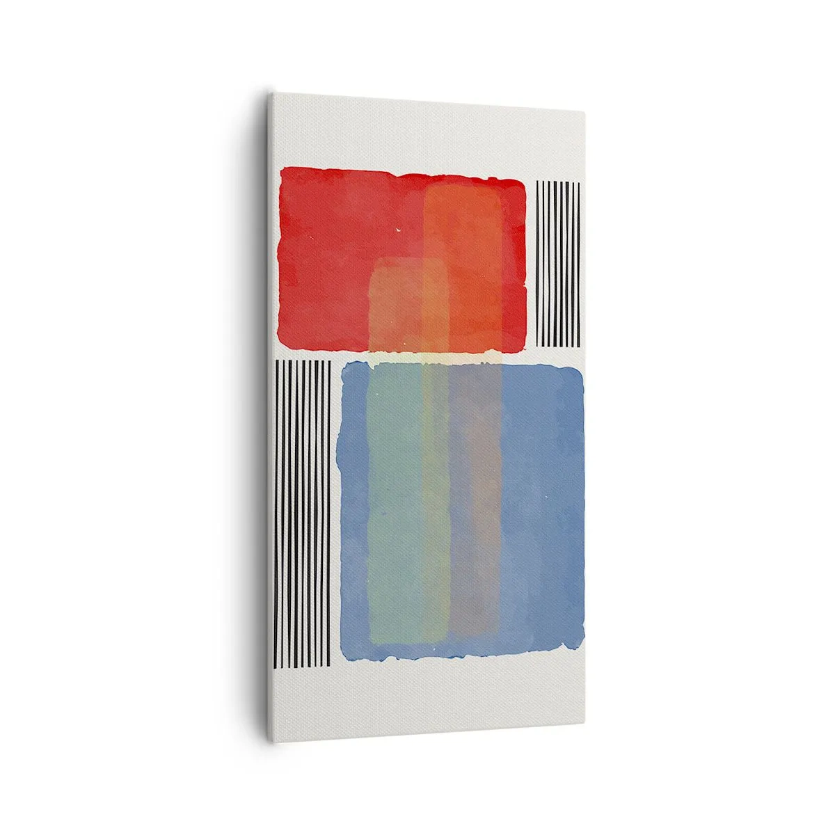 Obraz na plátne - Duch a písmeno geometrie - 55x100 cm