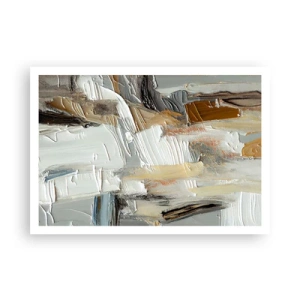 Plagát - Farebné nahromadenie - 100x70 cm