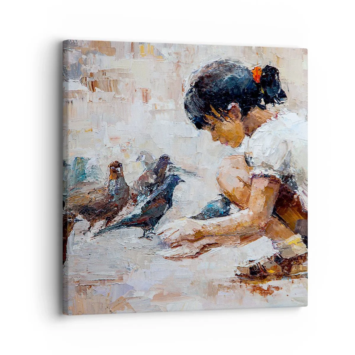 Obraz na plátne - Maličkí a najmilší - 30x30 cm