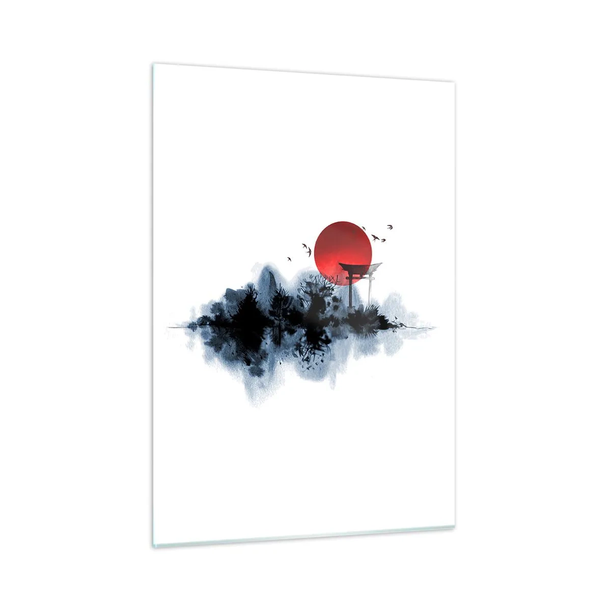 Obraz na skle - Japonský pohľad - 50x70 cm