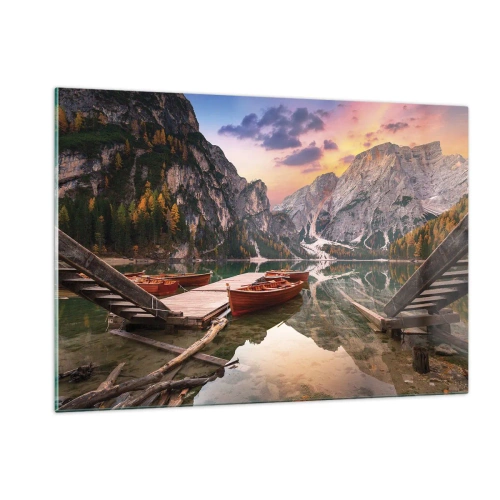 Obraz na skle - Sľub dňa - 120x80 cm