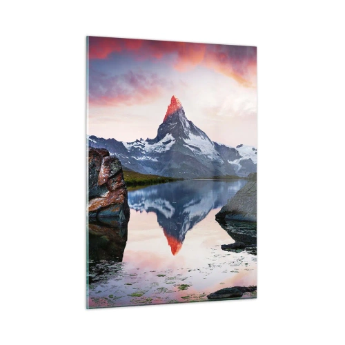 Obraz na skle - Srdce hôr je vrelé - 50x70 cm