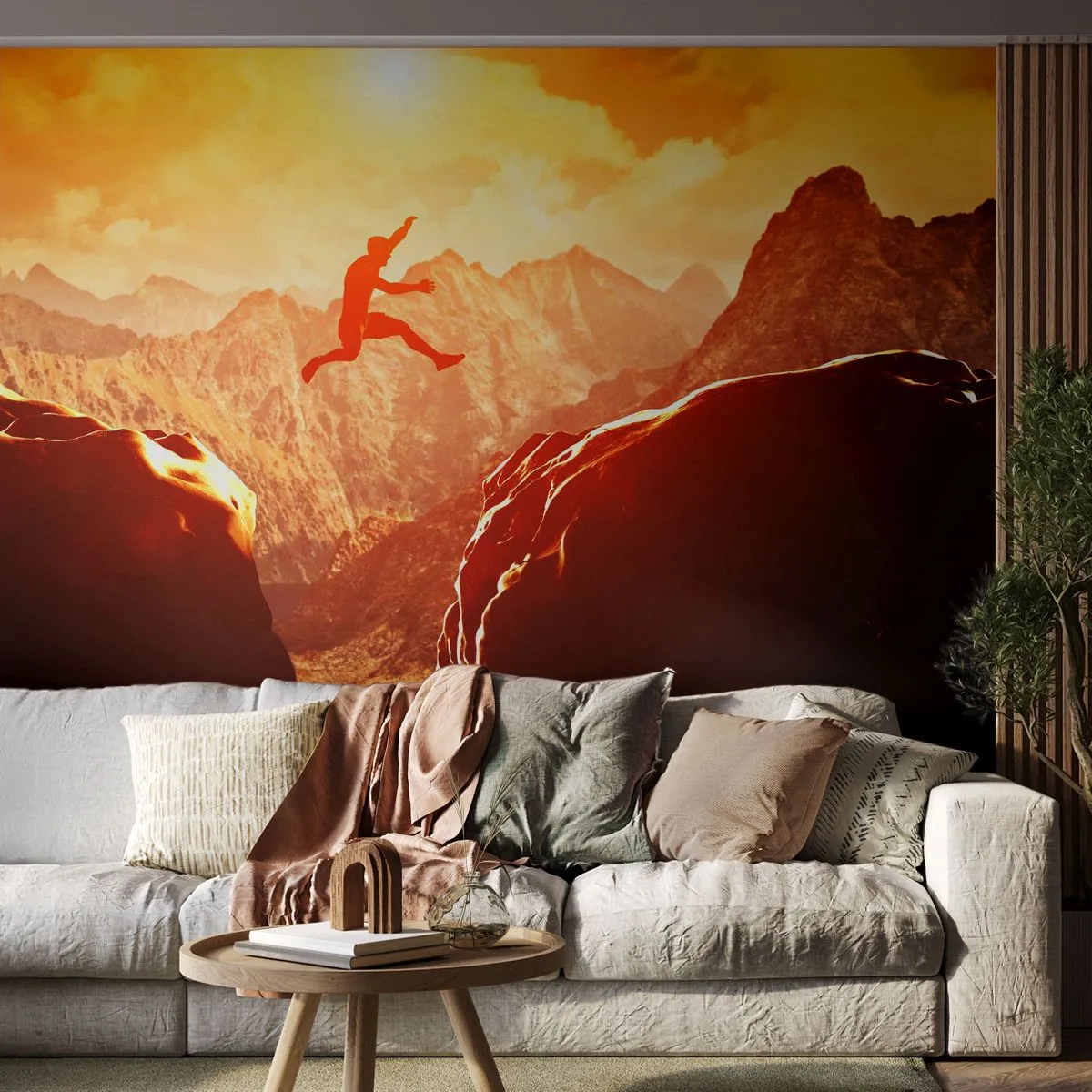 Fototapeta Premium Sand - Prekročením hraníc - Šport, Lezenie, Krajina - 100x70 cm