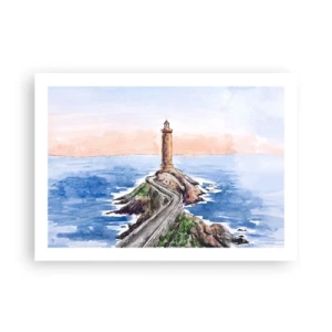 Plagát - Tvárou v tvár moru - 70x50 cm