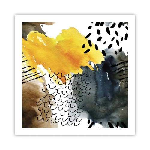 Plagát - Stretnutie živlov - 60x60 cm