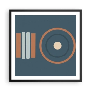 Plagát v čiernom ráme - Podstata vecí - 60x60 cm