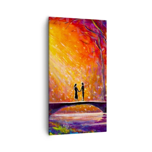 Obraz na plátne - Nebo ich tiež miluje - 55x100 cm