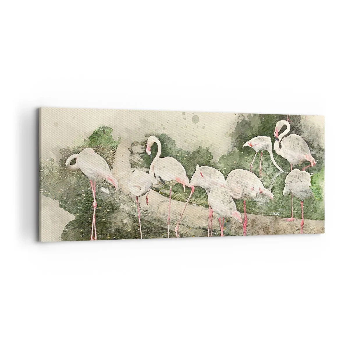 Obraz na plátne - Exotický sen - 100x40 cm