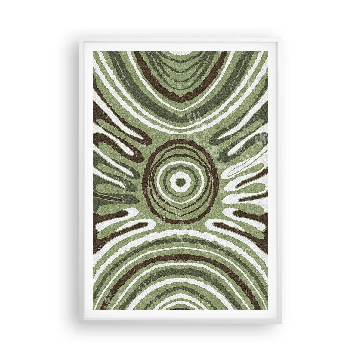 Plagát v bielom ráme - Explózia emócií - 70x100 cm