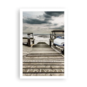 Plagát - Severná pláž - 61x91 cm