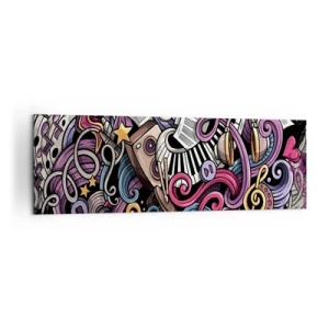 Obraz na plátne - Komplikovaná melódia - 160x50 cm