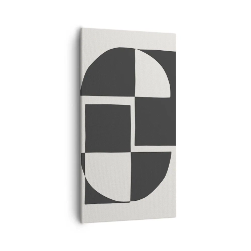 Obraz na plátne - Antitéza – syntéza - 55x100 cm