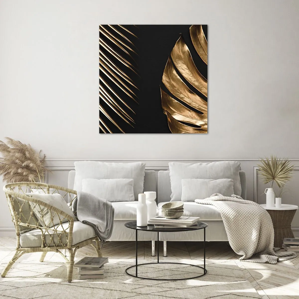 Obraz na skle - Iné ale rovnako drahé - 40x40 cm