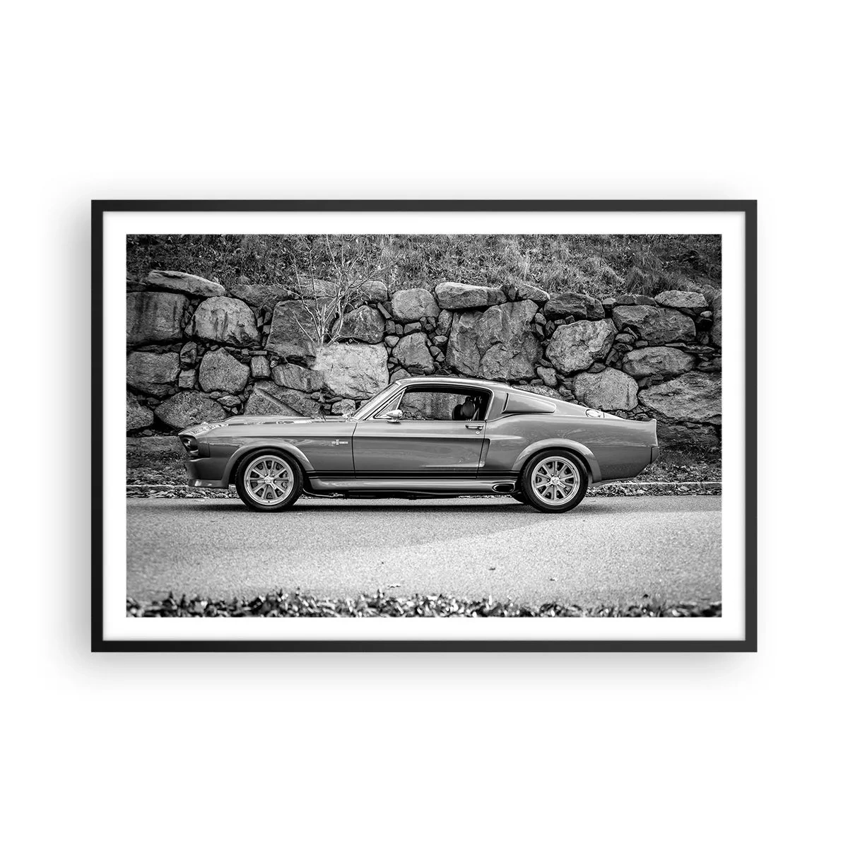 Plagát v čiernom ráme - Legenda 60. rokov - 91x61 cm