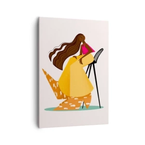 Obraz na plátne - Móda je tiež zábava - 50x70 cm