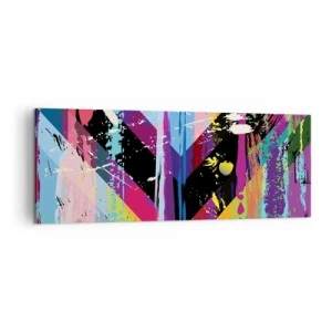 Obraz na plátne - Zhora nadol - 140x50 cm