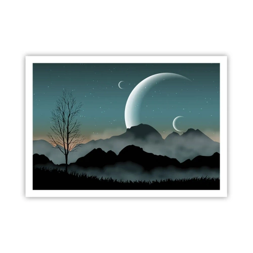 Plagát - Karneval hviezdnej noci - 100x70 cm