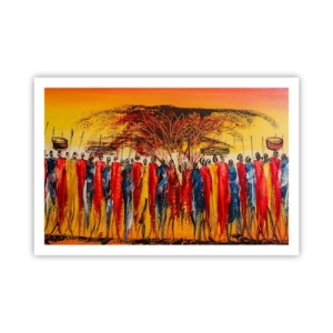 Plagát - Tam, tam, tam, tam idú - 91x61 cm