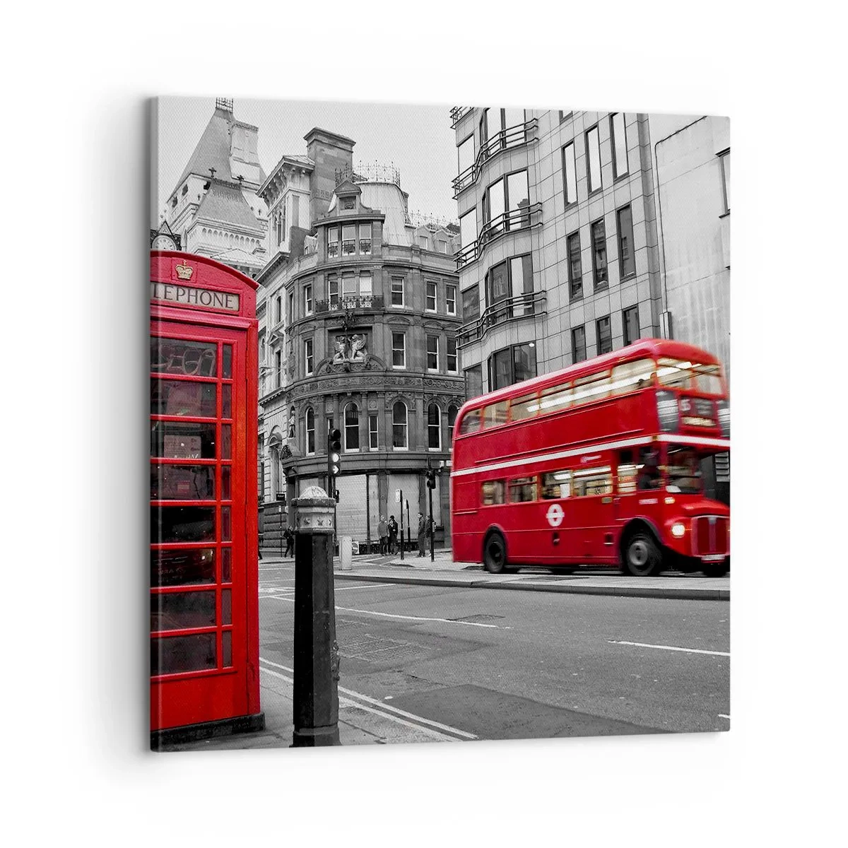 Obraz na plátne - Najčervenšie v Európe - 60x60 cm