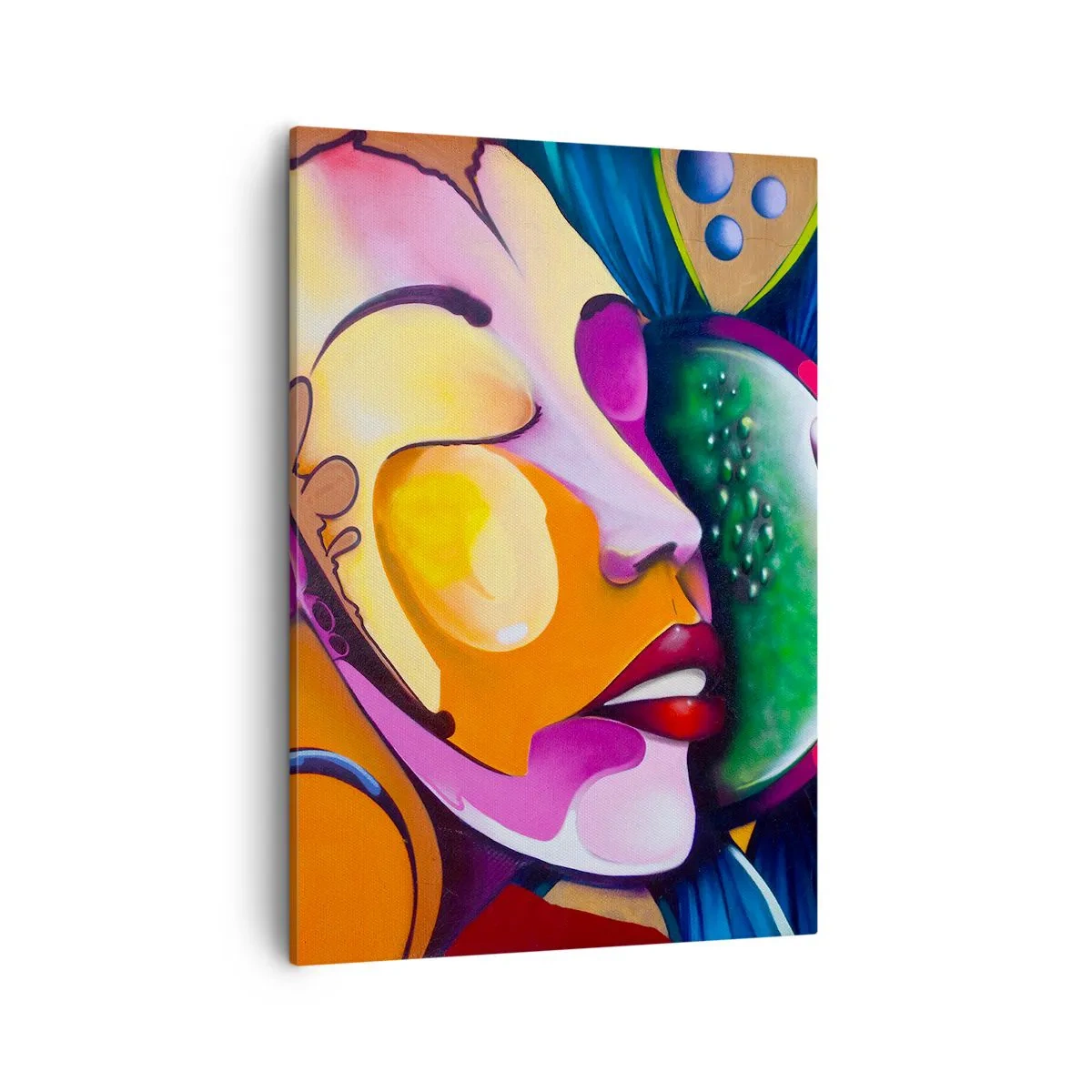 Obraz na plátne - Dotknúť sa farbou - 50x70 cm