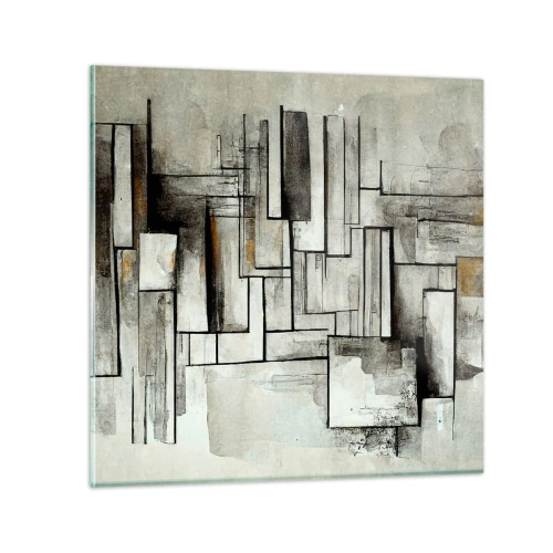 Obraz na skle - Sila jednoduchosti - 30x30 cm
