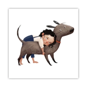 Plagát - Najlepší priatelia - 60x60 cm