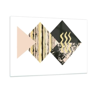 Obraz na skle - Nie je to tak jednoduché - 120x80 cm