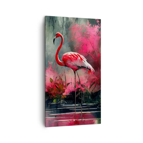 Obraz na plátne - Hodiny prírodného kúzla - 45x80 cm