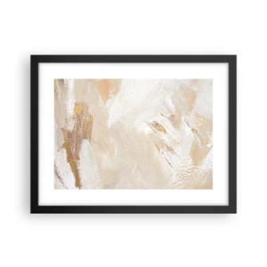 Plagát v čiernom ráme - Pastelová kompozícia - 40x30 cm