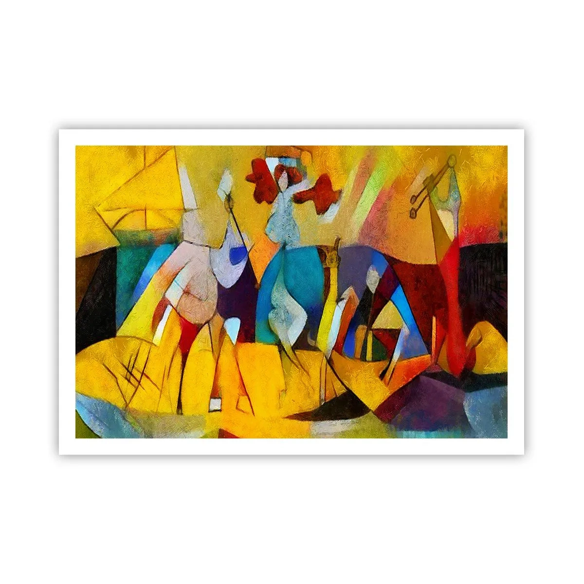 Plagát - Slnko - život - radosť - 100x70 cm