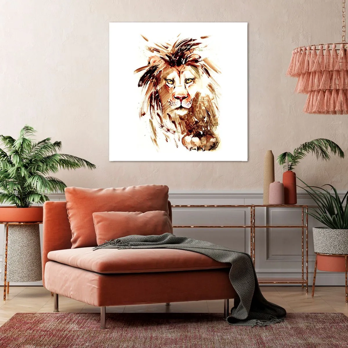 Obraz na plátne - Sila a dôstojnosť - 70x70 cm