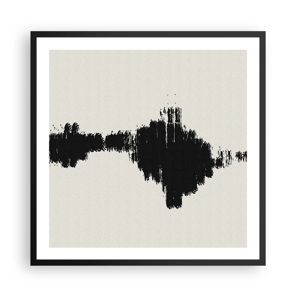 Plagát v čiernom ráme - Vibrácie predstavivosti - 60x60 cm