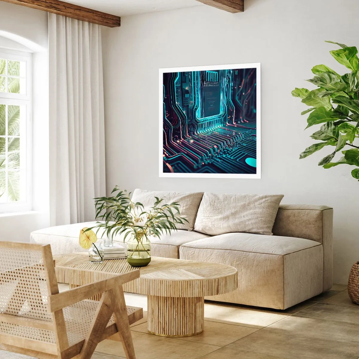 Plagát - Len tak premýšľam… - 40x40 cm